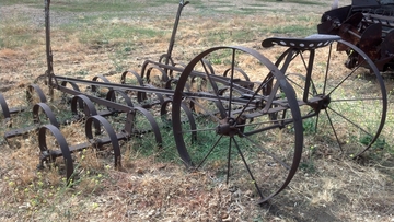 Riding Large Spring-Tooth Harrow?