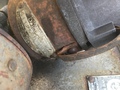 1957, Massey Ferguson - I was told to put these pictures up to help identify the parts I need for my Massey. This is the Distributor cap. 