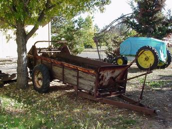 Some Kind Of A Manure Spreader