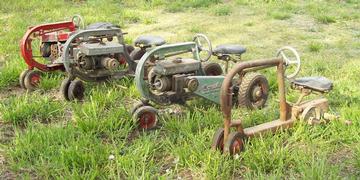 Miniature Gas Powered Tractors