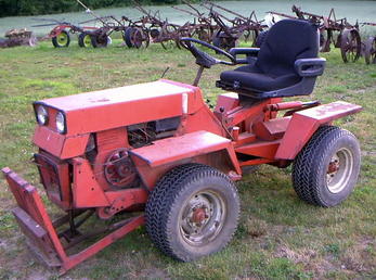 4WD Articulating Garden Tractor