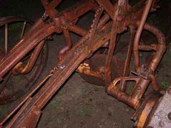 Steel Wheeled Two Bottom Plow 2