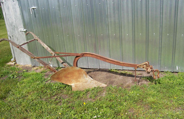 One Bottom Horse Drawn Plow