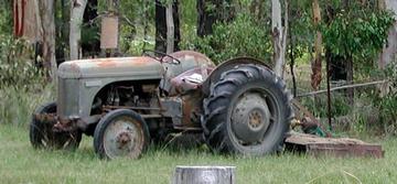 Grey Ferguson Tractor