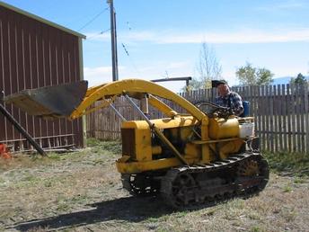 Small Cat With Loader