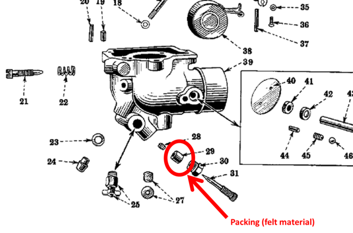 32 Farmall H Carburetor Diagram