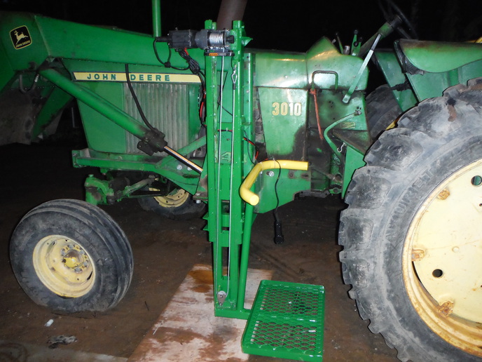 Built a handicap lift for a tractor. pics Case and David Brown Forum