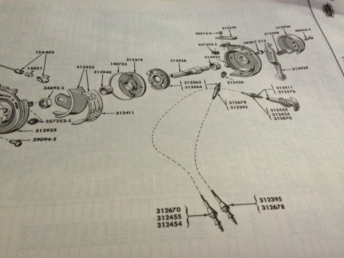 SOS Lower Selector Cable - Yesterday's Tractors