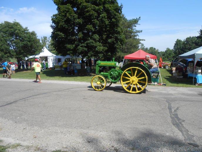 today at Lancaster Ohio show Yesterday's Tractors