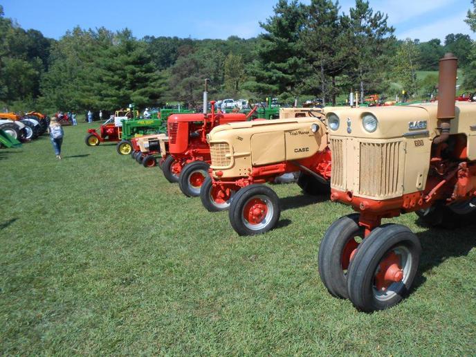 today at Lancaster Ohio show Yesterday's Tractors