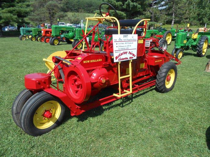 today at Lancaster Ohio show Yesterday's Tractors