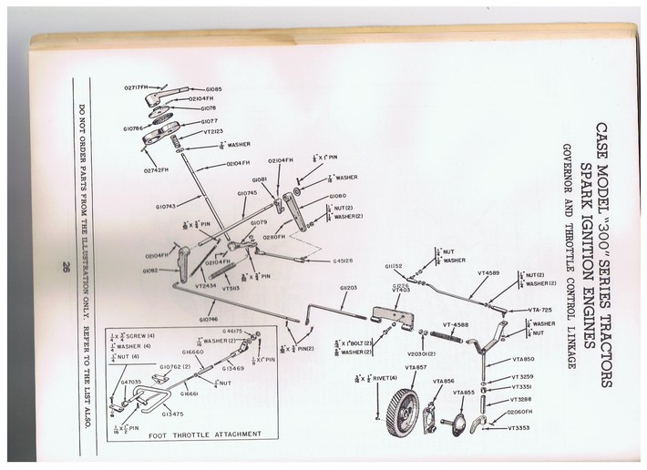 310 throttle - Yesterday's Tractors (240705)