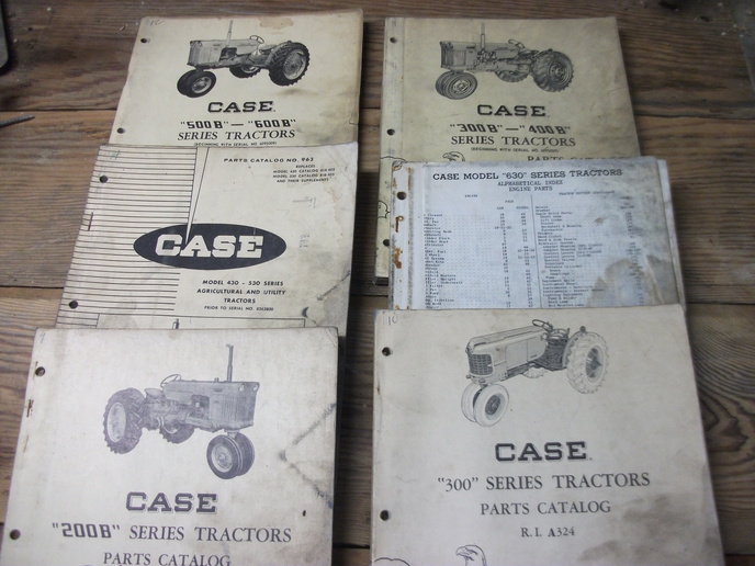 CASE Tractor Parts Books Yesterday's Tractors