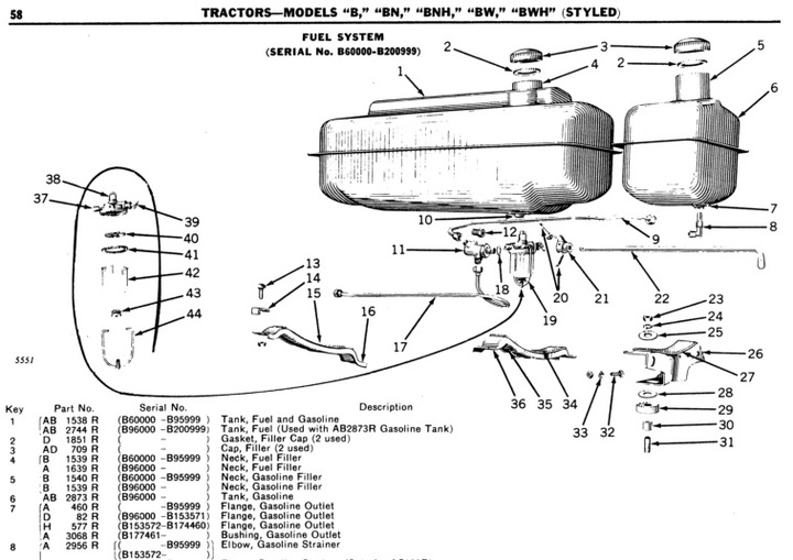 loop in fuel line on B's John Deere Forum Yesterday's Tractors