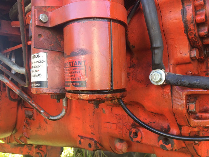 970 Hyd Filter Can Blew Yesterday's Tractors