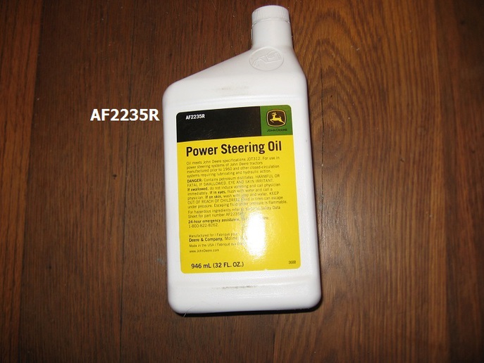 power steering fluid for 620 John Deere Forum Yesterday's Tractors