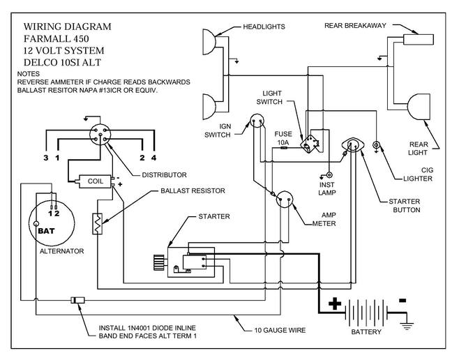 450 wiring diagram - Farmall & International Harvester (IHC) Forum