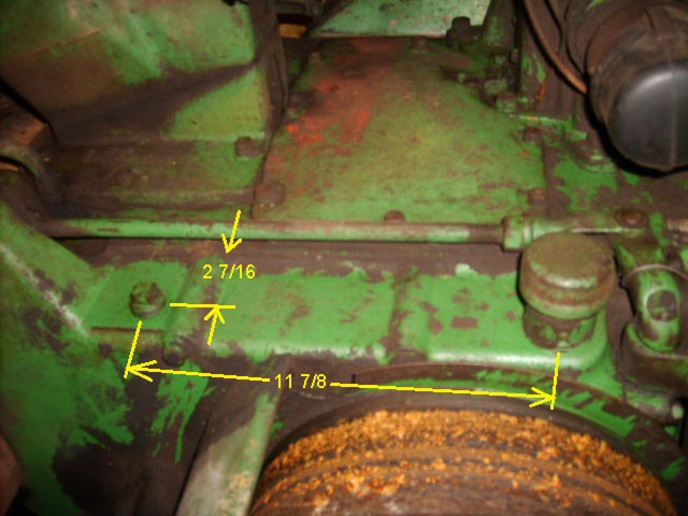 Adding and Checking Hydraulic Fluid in a 1950's A john Deere John Deere