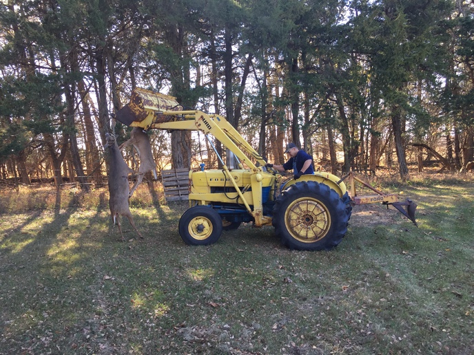 Industrial and Utility yellow pain... Yesterday's Tractors
