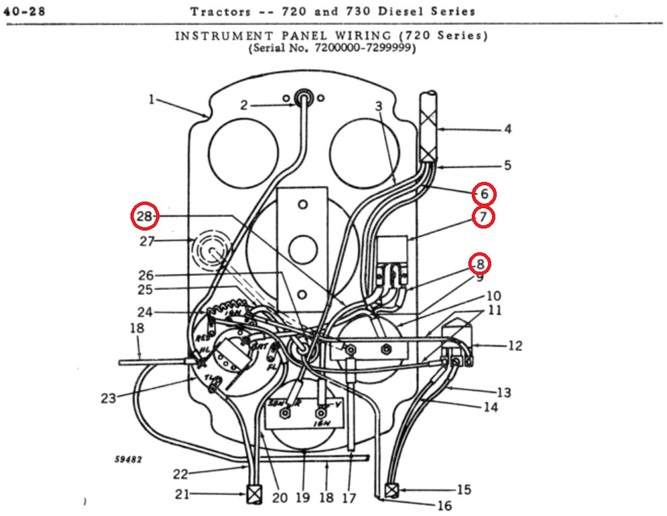 Diagram Ford Tractor Instrument Panel Wiring Diagram Picture