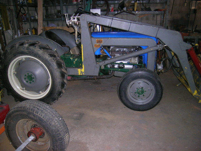 Power steering car to tractor Yesterday's Tractors