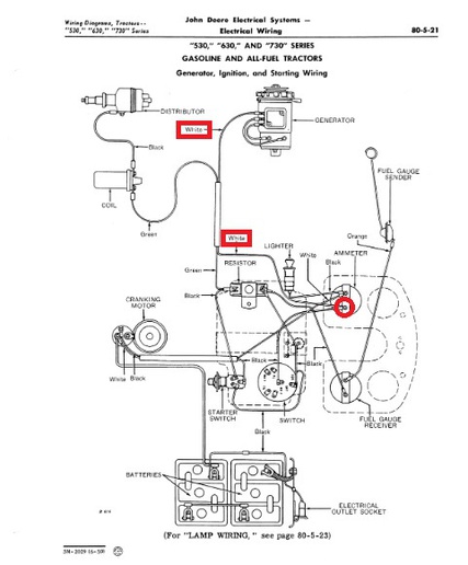 Jd 730 Starter Solenoid Wiring Diagram from photos.yesterdaystractors.com