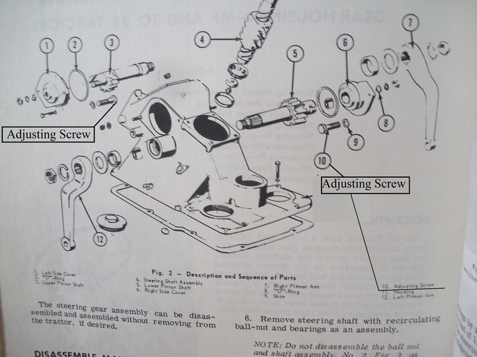MF steering problems Yesterday's Tractors