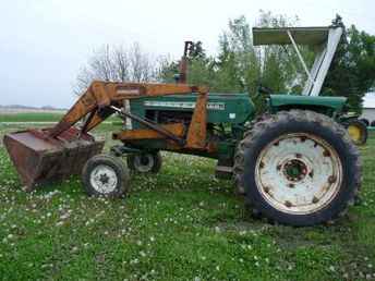 Used Farm Tractors For Sale Oliver 1650 W Koyker Loader 2010 07 27