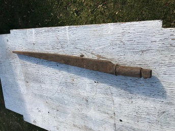 Found In The Field Yesterday - This was found in the field yesterday near Shilo Manitoba<P>It appears to have been part of a machine that I haven't a clue what it could be.