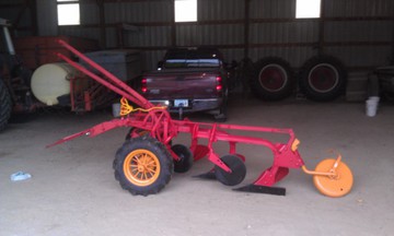 Minneapolis Moline 3-14 Trip Plow Restored - Finally got it restored hopefully do some fall  plow this year