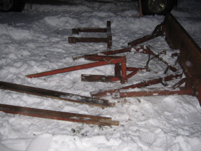 Unknown - Front plow that was originally on a Farmall Super C and I purchased to put on my super C.