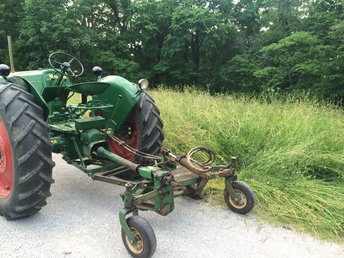 Oliver 82 Mower - This was my Dad's. I still use it to cut hay