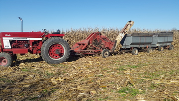 Ih 1066 With Two Row 30 Inch Ih Picker - I have a 1066 with two row IH narrow picker, with two flare beds.