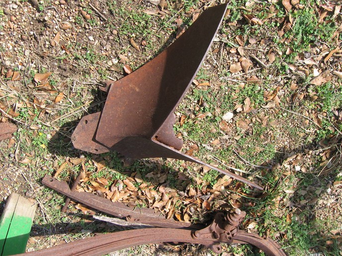 Ih Plow - I have a International plow and it has 03156H on one blade and 03157H on the other.  The connector has P02818 on it.  I would love to know what years this was produced.  Here's the pictures I took.