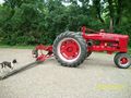 Interantional Sicklebar Mower 1940S - my dad bought the farmall H and mower sometime inthe 1940