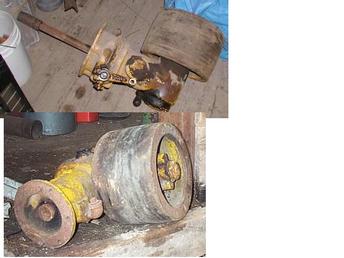 Caterpillar Belt Pulleys - Used in 40s and 50s, several different type of gear boxes were available, maybe someone has all or part, really need only pulley.  Thanks