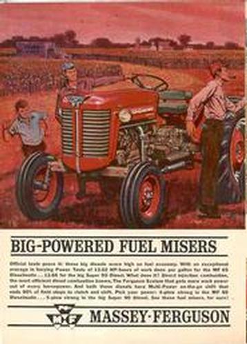 Massey Ferguson 65 Ad - I have a MF-65 Diesel and think it is really fine. I hope that you MF folks out there enjoy this old ad as much as I did.