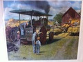 Case Thresher - This is a print by William Medcalf, framed and sold to a friend of my father
