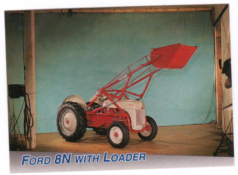 1951 Or 1952 8N Ford - Harvest Heritage Trading Card