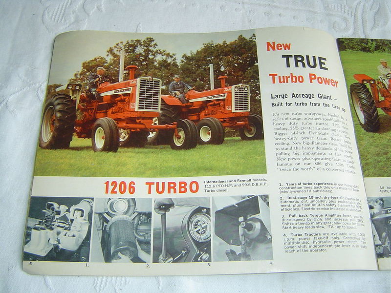 1965 International Harvester 1206 Turbo Brochure -