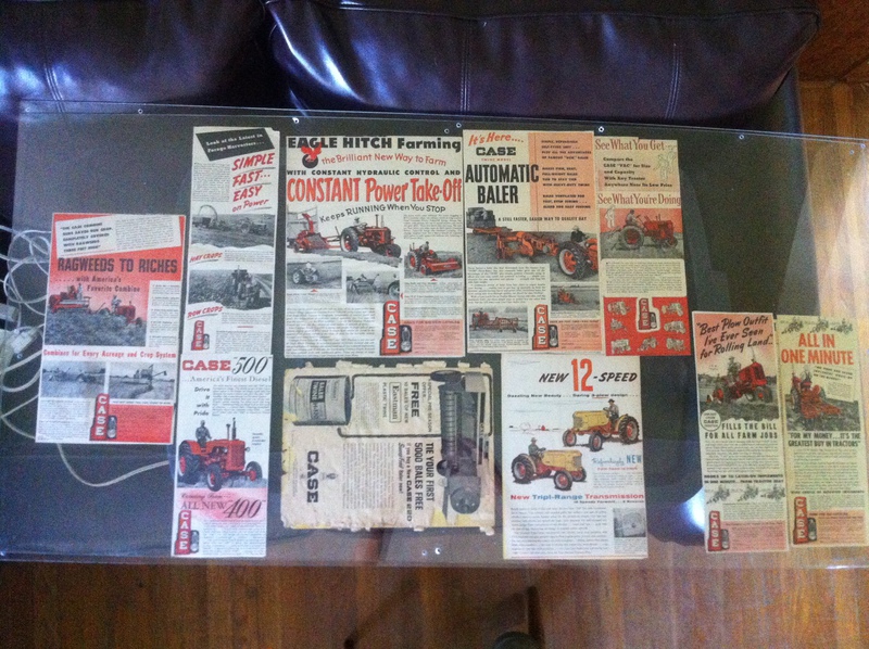 Case Tractor Ads 2 - Multiple Case Tractor Ads.