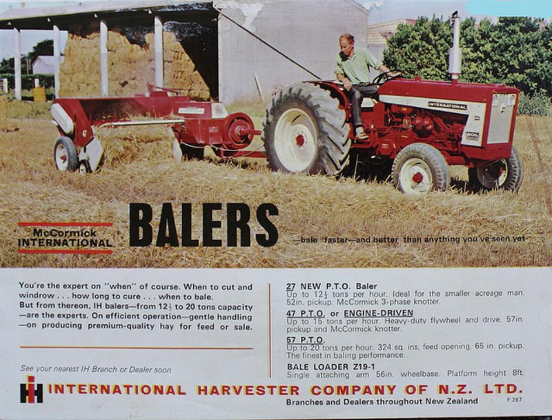 International Hay Balers -