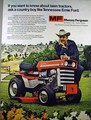 Massey 12  Tractor Ad Tennessee Ernie Ford  - garden tractor ad