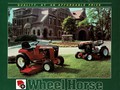 1985 Wheelhorse C195 & Work Horse GT1100 - 1985 Wheelhorse brochure