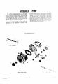 Behlen Power Steering Service Manual Page 5 - Exploded view of the Behlen power steering pump, that mounts behind the distirbutor on IHC H and M.