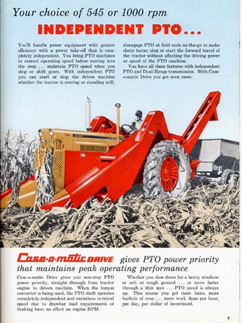 Case O Matic 830//// Case Mounted Corn Picker -
