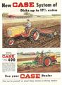 1957 Case 300 400 600 Tractor - page 1 of an orginal 2 page ad with lots of color. My father in laws only brand new tractor was a CASE 300