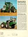 1969 Oliver 2050 2150 2455 Tractor - original page from brochure. 2050 and 2150 used large Hercules engines. 2455 was a Moline A4T-1400 painted green