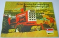 1970 White Cockshutt 1855 Tractor - front cover of full ine brochure. Cockshutt sold both red Olivers and red Molines in Canada