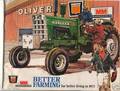 1972 White Oliver Moline 1855 Tractor - front cover of the full line brochure. first year Oliver and Moline advertised as 1 company
